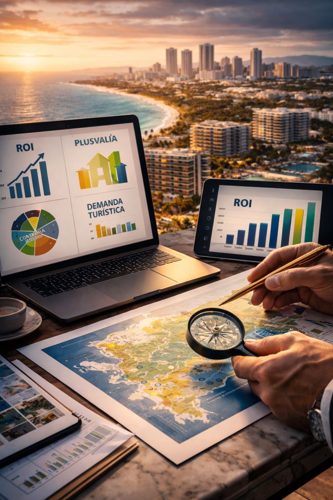 Análisis inmobiliario al atardecer Analisis inmobiliario al atardecer