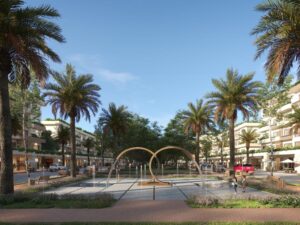 City place entrada cascada