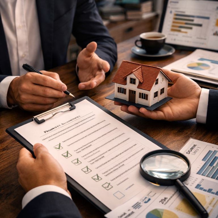 Evaluacion de propiedad y analisis inmobiliario