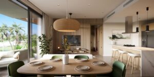 Palm View Golf & Apartments Punta Cana, proyecto de apartamentos en Punta Cana con CONFOTUR, amenidades resort y alto potencial para inversión.