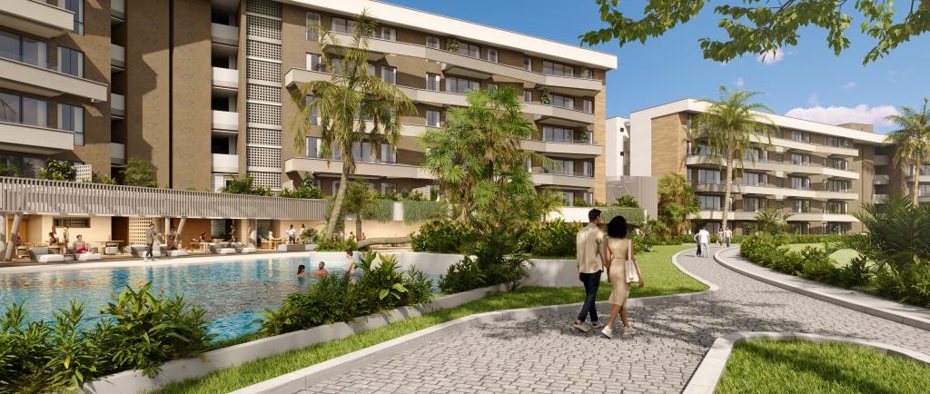 Palm View Golf & Apartments Punta Cana 46 Palm View Golf & Apartments Punta Cana, proyecto de apartamentos en Punta Cana con CONFOTUR, amenidades resort y alto potencial para inversión.