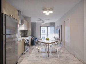 Descubre Jardines 3 en Pueblo Bávaro Punta Cana. Apartamentos desde USD $79,800 con amenidades, seguridad y alto potencial de inversión inmobiliaria.