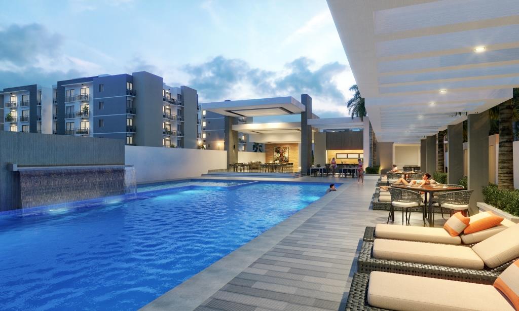 Descubre Jardines 3 en Pueblo Bávaro Punta Cana. Apartamentos desde USD $79,800 con amenidades, seguridad y alto potencial de inversión inmobiliaria.
