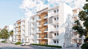 Descubre Apartamento en Venta en Jardines 4 de Pueblo Bávaro. Proyecto residencial en Punta Cana con amenidades, seguridad y potencial de inversión desde USD $79,800.