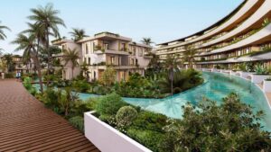 River Island Punta Cana: condohotel con 16 piscinas, CONFOTUR, ROI estimado 8% y apartamentos de lujo en venta. Invierte con Ideale Realty.