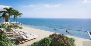 Condohotel en Santo Domingo de lujo frente al Palacio de Bellas Artes. Inversión urbana con rentabilidad proyectada y gestión hotelera profesional.