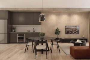 Condohotel en Santo Domingo de lujo frente al Palacio de Bellas Artes. Inversión urbana con rentabilidad proyectada y gestión hotelera profesional.