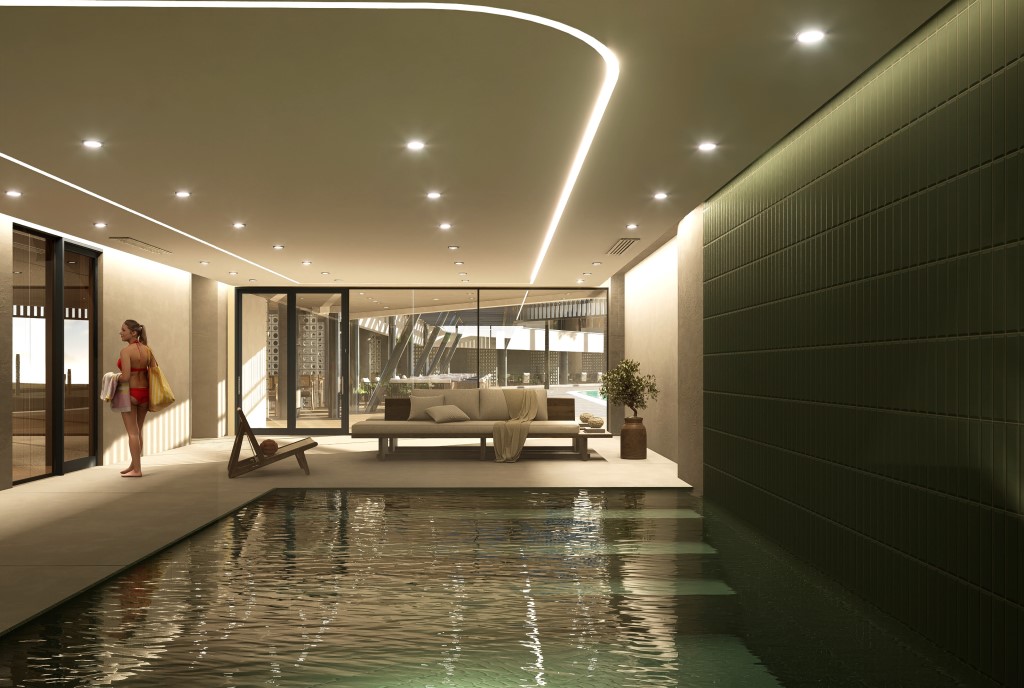 Palm View Golf & Apartments Punta Cana 36 Palm View Golf & Apartments Punta Cana, proyecto de apartamentos en Punta Cana con CONFOTUR, amenidades resort y alto potencial para inversión.