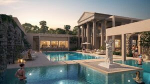 Piscina de 830 metros de Poseidonia, apartamentos en Cana Bay, Punta Cana