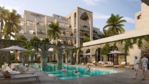 Piscina de 830 metros de Poseidonia, apartamentos en Cana Bay, Punta Cana