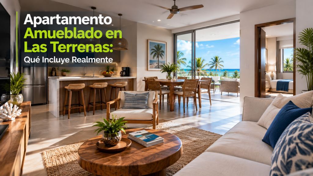 Apartamento Amueblado en Las Terrenas: Qué Incluye Realmente