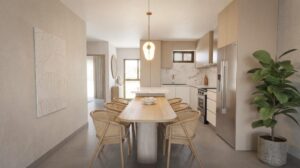 Proyecto apartamentos 200m Playa Coson