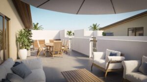 Proyecto apartamentos 200m Playa Coson