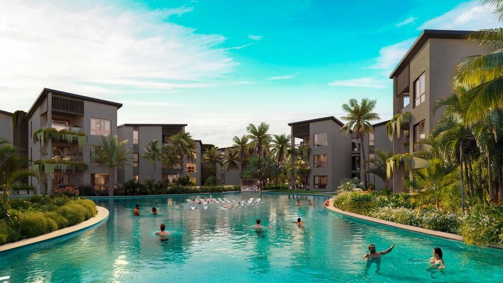 Proyecto Apartamentos en Las Terrenas The Reef: vive e invierte en Playa Bonita 39 Proyecto Apartamentos en Las Terrenas The Reef frente al mar Caribe en Playa Bonita