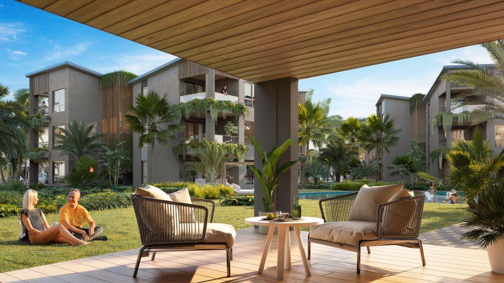 Proyecto Apartamentos en Las Terrenas The Reef: vive e invierte en Playa Bonita 41 Proyecto Apartamentos en Las Terrenas The Reef frente al mar Caribe en Playa Bonita