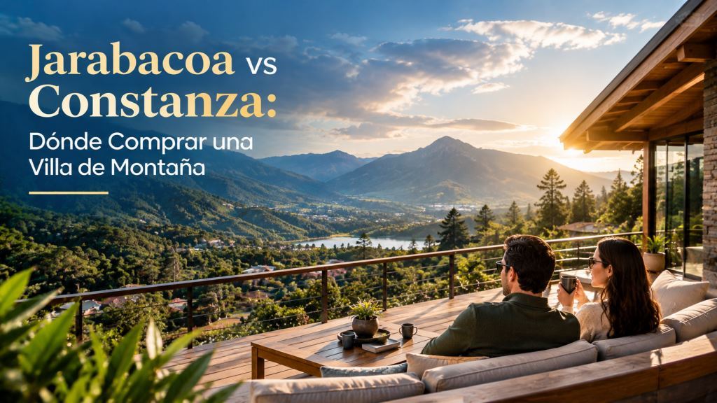 Villa de montaña: Jarabacoa vs Constanza